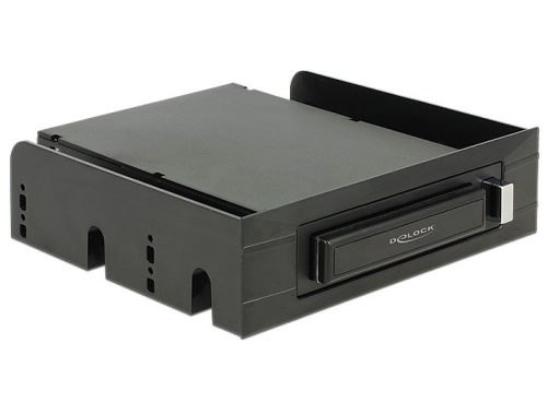 Delock 3.5  / 5.25  mobil rack 2.5  SATA-merevlemezekhez és SSD-khez