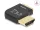 Delock HDMI adapter apa - anya 90 fok jobbra hajlítva 8K 60 Hz fém (DL-60015)