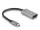 Delock Adapter USB Type-C  apa - HDMI anya (DP Alt Mód) 4K 60 Hz HDR és HDCP kiegészítéssel (DL-60020)