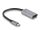 Delock USB Type-C  adapter HDMI (DP Alt Mode) 8K-hez HDR funkcióval alumínium (DL-60021)
