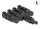 Delock DL4 napkonnektorok 1 x anya- 4 x apa (DL-60027)