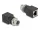 Delock M12 adapter A-kódolt 8 tűs anya - RJ45 anya egyenes (DL-60062)