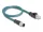 Delock M12 adapter kábel A-kódolt 8 tűs apa - RJ45 apa 50 cm (DL-60075)