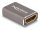 Delock HDMI adapter anya - anya 8K 60 Hz szürke fém