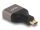 Delock HDMI adapter Micro-D apa - A anya 8K 60 Hz szürke fém
