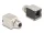 Delock M12 adapter X-kódú 8 tűs anya - RJ45 anya Cat.6A STP borított egyenes (DL-60087)