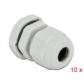 Delock PG9 tömszelence 10 db. szürke (DL-60195)