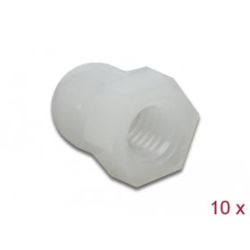   Delock 10 db. természetes színű hatszögletű védősapka M5 csavarmenet kialakítással a belsejében (DL-60235)