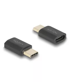   Delock USB Adapter 40 Gbps USB Type-C  PD 3.1 240 W csatlakozódugóval - csatlakozóhüvellyel, portkímélővel 8K 60 Hz (DL-60237)