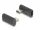 Delock USB Adapter 40 Gbps USB Type-C  PD 3.1 240 W csatlakozódugóval - csatlakozóhüvellyel, elforgatott ívelt bal / jobb 8K 60 Hz fém (DL-60244)