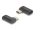 Delock USB Adapter 40 Gbps USB Type-C PD 3.1 240 W csatlakozódugóval - csatlakozóhüvellyel, ívelt bal / jobb 8K 60 Hz
