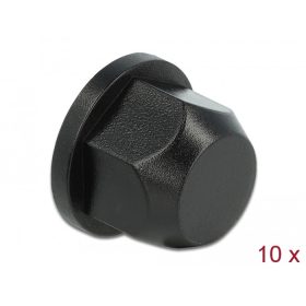   Delock 10 db. természetes színű hatszögletű védősapka M12 csavarmenet kialakítással a belsejében (DL-60248)