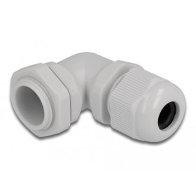   Delock Kábel tömszelence PG11 90  hajlított szürke (DL-60297)