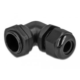   Delock Kábel tömszelence PG16 90  hajlított fekete (DL-60333)