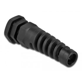   Delock Kábel tömszelence PG9 feszültség mentesítős fekete (DL-60341)