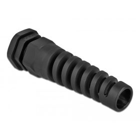   Delock Kábel tömszelence PG13,5 feszültség mentesítős fekete (DL-60345)