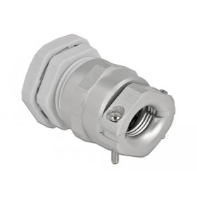   Delock Kábel tömszelence PG21 feszültség mentesítős és hajlítás védelemmel ellátott szürke (DL-60360)