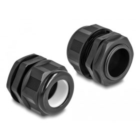 Delock EX kábelgyűrű M25 fekete 2 db. (DL-60473)