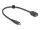 Delock USB 10 Gbps koax kábel USB Type-C  apa   A-típusú anya 25 cm hosszú