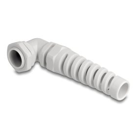   Delock Kábel tömszelence PG16 90  hajlított feszültség mentesítős szürke (DL-60588)