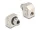 Delock M12 adapter X-kódú 8 tűs anya - RJ45 anya Cat.6A STP fém (DL-60685)