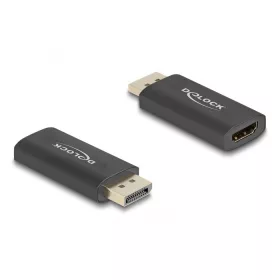   Delock Aktív DisplayPort 1.4 - HDMI adapter 8K HDR funkcióval (DL-61055)