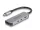 Delock USB Type-C  adapter - HDMI 4K 60 Hz és fejhallgató, valamint mikrofonhoz port + USB Type-C  csatlakozó PD 95 W (DL-61064)