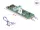 Delock Átalakító, M.2 aljzat B+M nyílással, csatlakozódugó - 2 x USB 5 Gbps A-típusú hüvely 50 cm hosszú kábellel (DL-61065)