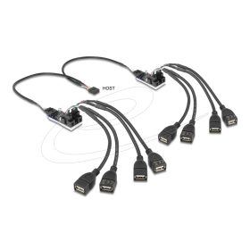 Delock 8 portos USB 2.0 Hub (DL-61072)