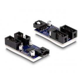   Delock USB 2.0 külső csatlakozósorral dugó, 2 portos (DL-61100)