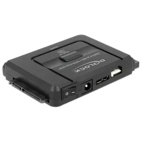   Delock USB 3.0   SATA 6 Gb/s / IDE 40 tűs / IDE 44 tűs átalakító biztonsági mentési funkcióval (DL-61486)