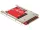 Delock IDE 44 Pin > mSATA konverter, 2.5 -os kerettel (7 mm) (DL-62495)