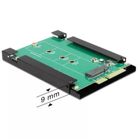   Delock 2.5 átalakító SATA 22 tűs > M.2 NGFF (DL-62552)