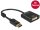 Delock Adapter Displayport 1.2-dugós csatlakozó > DVI-csatlakozóhüvely 4K passzív, fekete