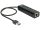 Delock USB 3.0-s elosztó 3 porttal + 1 Gigabit LAN-port 10/100/1000 Mb/s (DL-62653)