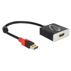  Delock Adapter USB 3.0 A-típusú csatlakozódugóval > HDMI csatlakozóhüvellyel (DL-62736)