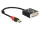 Delock Adapter USB 3.0 A-típusú csatlakozódugóval > DVI csatlakozóhüvellyel (DL-62737)