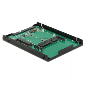   Delock 2.5 -os SATA-átalakító, 22 tus > 1 x mSATA / 1 x CFast - 9,5 mm (DL-62862)
