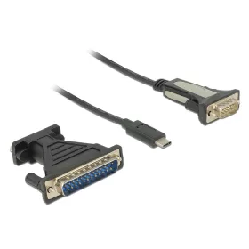   Delock Adapter, USB Type-C  > 1 db soros DB9 RS-232 + DB25 adapter (DL-62904)