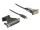 Delock Adapter, USB Type-C  > 1 db soros DB9 RS-232 + DB25 adapter (DL-62904)
