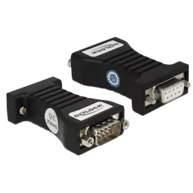   Delock Leválasztó 1 x soros RS-232 DB9 anya - 1 x soros RS-232 DB9 apa, 3 kV (DL-62921)