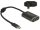 Delock Adapter USB Type-C  csatlakozódugóval > HDMI csatlakozóhüvellyel (DP váltakozó mód) 4K 60 Hz