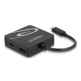   Delock USB Type-C  átalakító egy VGA, DVI, HDMI vagy DisplayPort kijelzőhöz (DL-63129)