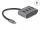 Delock 4 portos USB 3.2 Gen 1 hub USB Type-C csatlakozóval   USB Type-A portok a tetején