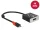 Delock Adapter USB Type-C csatlakozódugóval > Displayport csatlakozóhüvellyel (DP váltakozó mód) 4K (DL-63312)