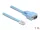 Delock RS-232 DB9 típusú adapter apa - 1 x RS-232 RJ45 soros apa 1 m (DL-63353)