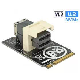   Delock Adapter M.2 Kulcs M > SFF-8643 NVMe horizontális 2242 (DL-63918)