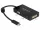 Delock adapter C-típusú USB-csatlakozó> VGA / HDMI / DVI aljzat fekete (DL-63925)