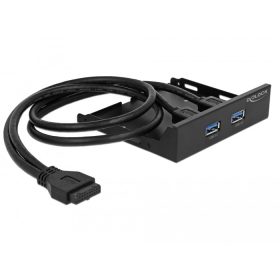 Delock 3.5  elülső panel > 2 x USB 3.0 (DL-63994)