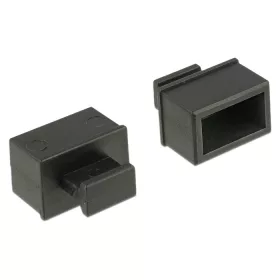   Delock Porvédo SFP-aljzat kimenethez fogantyúval 10 db fekete (DL-64021)
